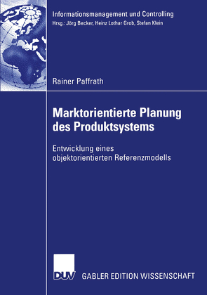 Marktorientierte Planung des Produktsystems von Paffrath,  Rainer