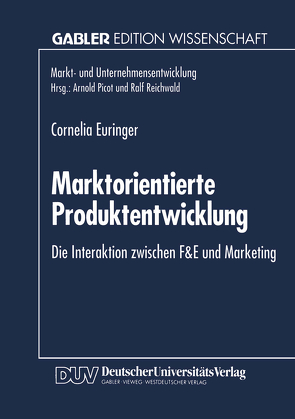 Marktorientierte Produktentwicklung von Euringer,  Cornelia