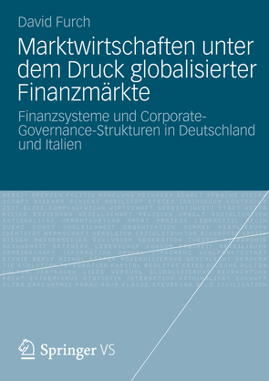 Marktwirtschaften unter dem Druck globalisierter Finanzmärkte von Furch,  David