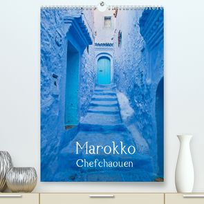 Marokko – Chefchaouen (Premium, hochwertiger DIN A2 Wandkalender 2022, Kunstdruck in Hochglanz) von Leonhardy,  Thomas