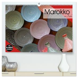 Marokko in Farbe (hochwertiger Premium Wandkalender 2024 DIN A2 quer), Kunstdruck in Hochglanz von Flori0,  Flori0