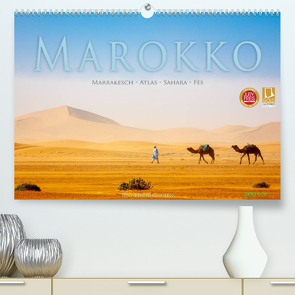 Marokko: Marrakesch, Atlas, Sahara, Fès (Premium, hochwertiger DIN A2 Wandkalender 2022, Kunstdruck in Hochglanz) von Benninghofen,  Jens