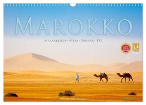 Marokko: Marrakesch, Atlas, Sahara, Fès (Wandkalender 2024 DIN A3 quer), CALVENDO Monatskalender von Benninghofen,  Jens