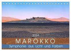 Marokko – Symphonie aus Licht und Farben (Tischkalender 2024 DIN A5 quer), CALVENDO Monatskalender von U-DO,  U-DO