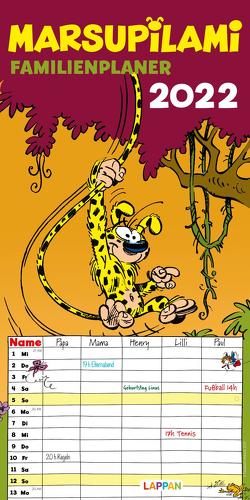 Marsupilami: Familienplaner 2022 von Bâtem