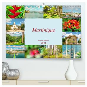 Martinique – karibische Schönheit (hochwertiger Premium Wandkalender 2024 DIN A2 quer), Kunstdruck in Hochglanz von Schwarze,  Nina