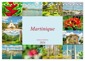 Martinique – karibische Schönheit (Tischkalender 2024 DIN A5 quer), CALVENDO Monatskalender von Schwarze,  Nina