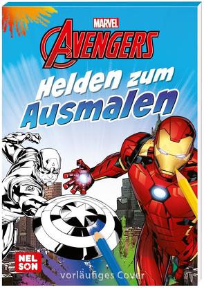 Marvel Avengers: Helden zum Ausmalen