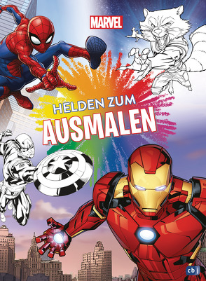 Marvel Helden zum Ausmalen