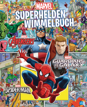 MARVEL – Superhelden-Wimmelbuch von Albrecht,  Anke, Keast,  Jennifer H., Mawhinney,  Art