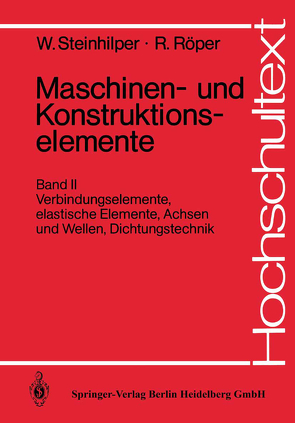 Maschinen- und Konstruktionselemente von Röper,  Rudolf, Steinhilper,  Waldemar