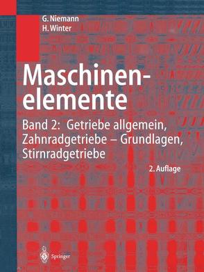 Maschinenelemente von Niemann,  Gustav, Winter,  Hans