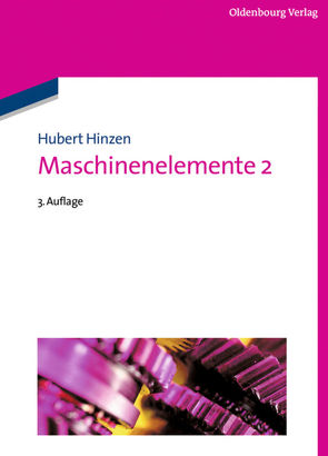 Maschinenelemente 2 von Hinzen,  Hubert