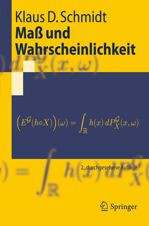 Maß und Wahrscheinlichkeit von Schmidt,  Klaus D.