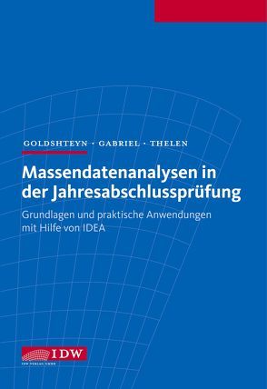 Massendatenanalysen in der Jahresabschlussprüfung von Gabriel,  Alexandra, Goldshteyn,  Michael, Thelen,  Stefan