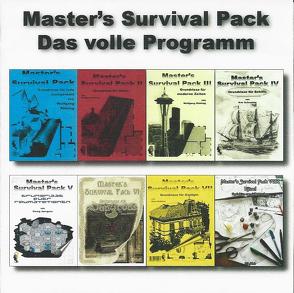 Master’s survival pack von Aleit,  Iris, Bayer,  Thilo, Joergens,  Georg, Kottig,  Melania, Kotz,  Reinhard, Lindner,  Martin, Pelchen,  Ulrike, Quick,  Oliver, Rehm,  Nils, Röhling,  Wolfgang, Schlicht,  Chris, Schlüter,  Sylvia, Schneider,  Kim, Steines,  Jan Christoph