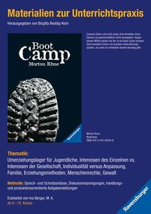 Materialien zur Unterrichtspraxis – Morton Rhue: Boot Camp von Reddig-Korn,  Birgitta