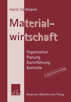 Materialwirtschaft von Hartmann,  Horst