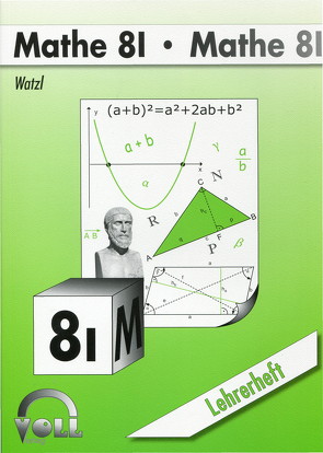 Mathe 8 I von Watzl,  Christoph