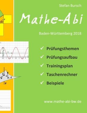 Mathe-Abi Baden-Württemberg 2018 von Bursch,  Stefan