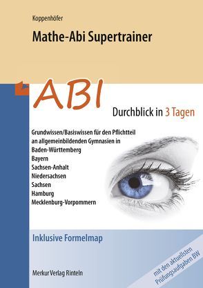 Mathe-Abi Supertrainer – Durchblick in 3 Tagen von Koppenhöfer,  Jochen