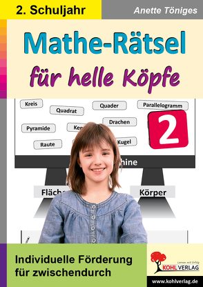 Mathe-Rätsel für helle Köpfe / Klasse 2 von Töniges,  Anette