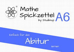 Mathe Spickzettel A6 von Josch,  Maximilian