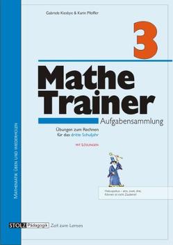 Mathe-Trainer 3 von Kiesbye,  Gabriele, Pfeiffer,  Karin