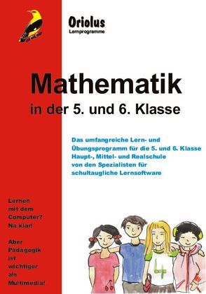 Mathematik 5. und 6. Klasse – Schullizenz für PC 5 Jahre, updatefähig