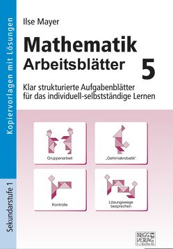 Mathematik Arbeitsblätter 5 von Mayer,  Ilse