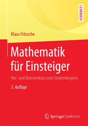 Mathematik für Einsteiger von Fritzsche,  Klaus