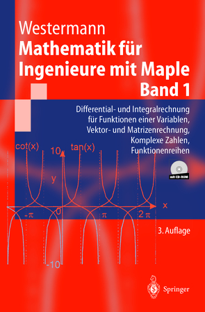 Mathematik für Ingenieure mit Maple von Westermann,  Thomas