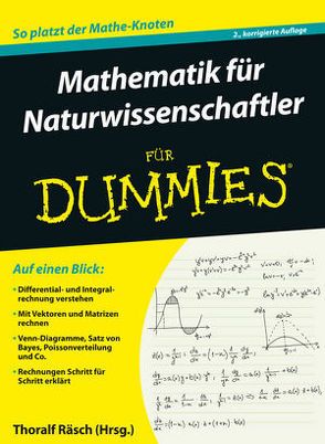 Mathematik für Naturwissenschaftler für Dummies von Räsch,  Thoralf, Rumsey,  Deborah J., Ryan,  Mark