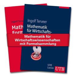 Mathematik für Wirtschaftswissenschaften mit Formelsammlung von Terveer,  Ingolf