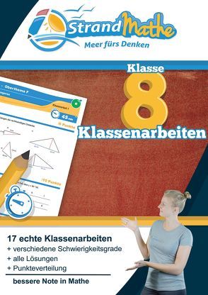 Mathematik Klassenarbeits-Trainer Klasse 8 – StrandMathe von Hotop,  Christian, Zimmermann,  Conrad