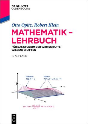 Mathematik – Lehrbuch von Klein,  Robert, Opitz,  Otto