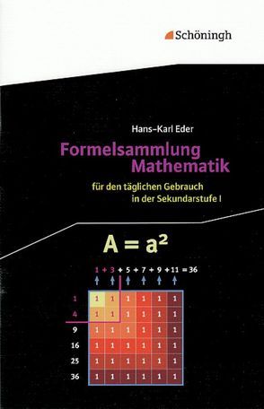 Formelsammlung Mathematik von Eder,  Hans-Karl