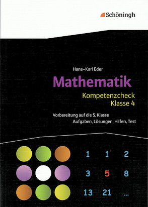 Kompetenzcheck Mathematik – Klasse 4 von Eder,  Hans-Karl