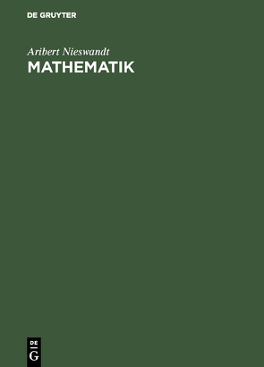 Mathematik von Nieswandt,  Aribert