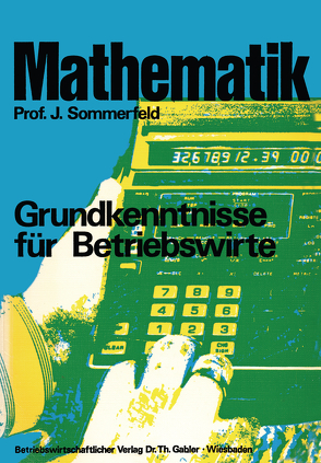 Mathematik von Sommerfeld,  Johannes