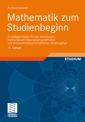 Mathematik zum Studienbeginn von Kemnitz,  Arnfried