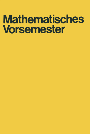 Mathematisches Vorsemester von Richter,  G