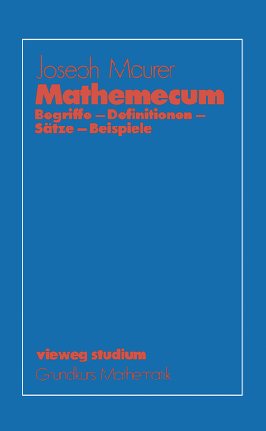 Mathemecum von Maurer,  Joseph
