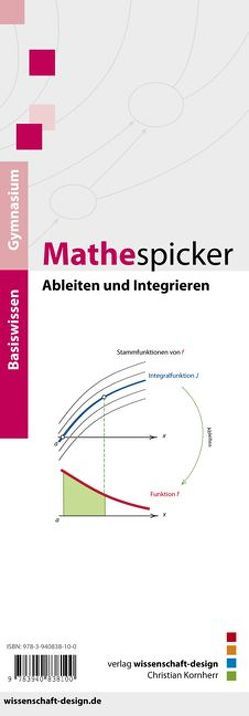 Mathespicker, Ableiten und Integrieren von Kornherr,  Christian