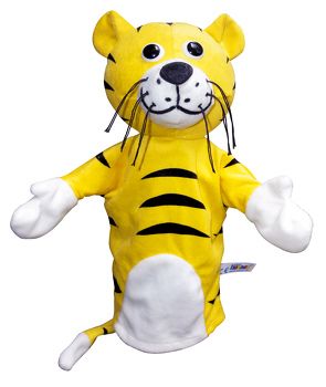 Mathetiger, Handpuppe