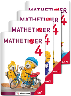 Mathetiger 4 – Heftausgabe von Heidenreich,  Matthias, Laubis,  Thomas, Schnitzer,  Eva