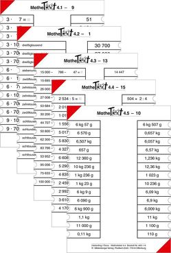 Mathetwist 4, Arbeitskarten gesamt von Heberling,  Wolfgang, Roos,  Udo
