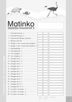 Matinko-Arbeitsheft 3 von Jansen,  Peter