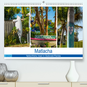 Matlacha – farbenfrohe Insel in Südwest-Florida (Premium, hochwertiger DIN A2 Wandkalender 2021, Kunstdruck in Hochglanz) von Hagen,  Mario