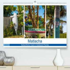 Matlacha – farbenfrohe Insel in Südwest-Florida (Premium, hochwertiger DIN A2 Wandkalender 2023, Kunstdruck in Hochglanz) von Hagen,  Mario